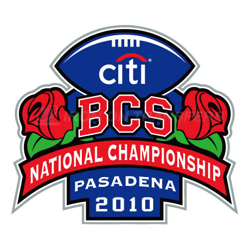 BCS Championship Game Primary Logos 2010 T-shirts Iron On Transf - Click Image to Close